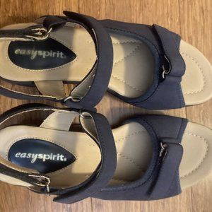Navy Salinaoj Dress Sandals Easy Spirit